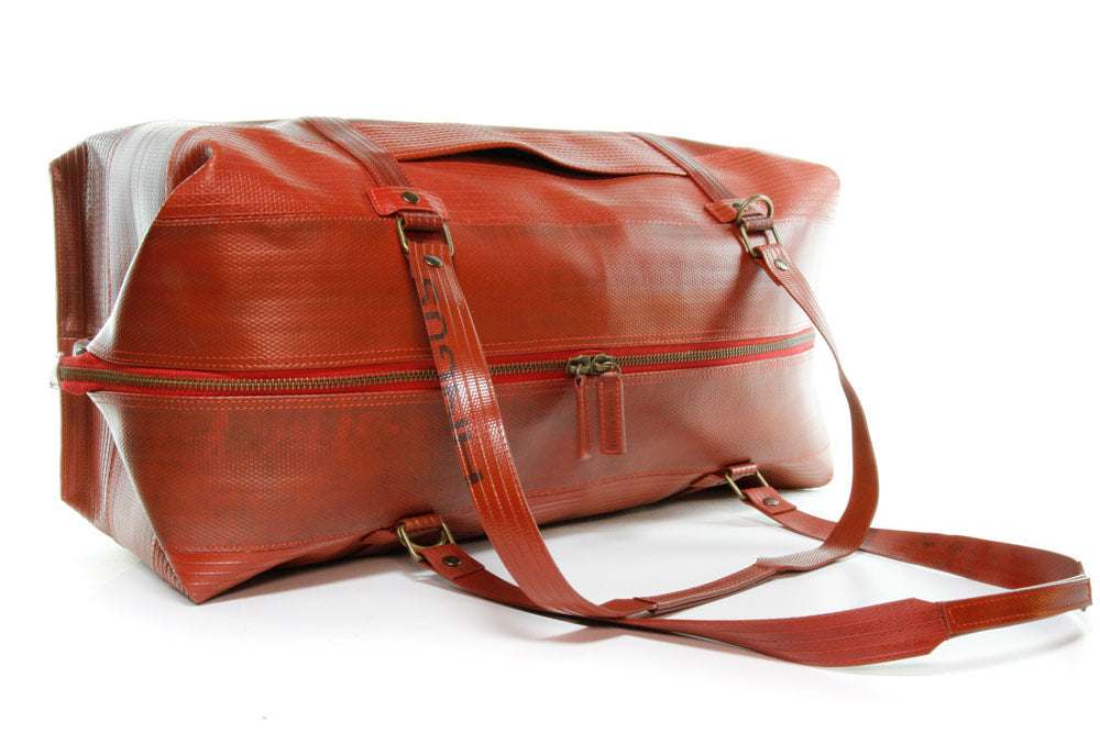 Weekend Bag - Upcycling e design | Red