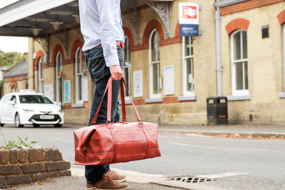 Weekend Bag - Upcycling e design | Red