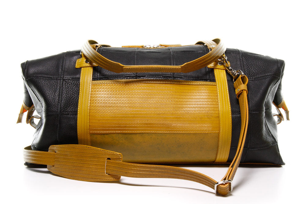 WEEKEND BAG - FIRE&HIDE | YELLOW BLU (copia)