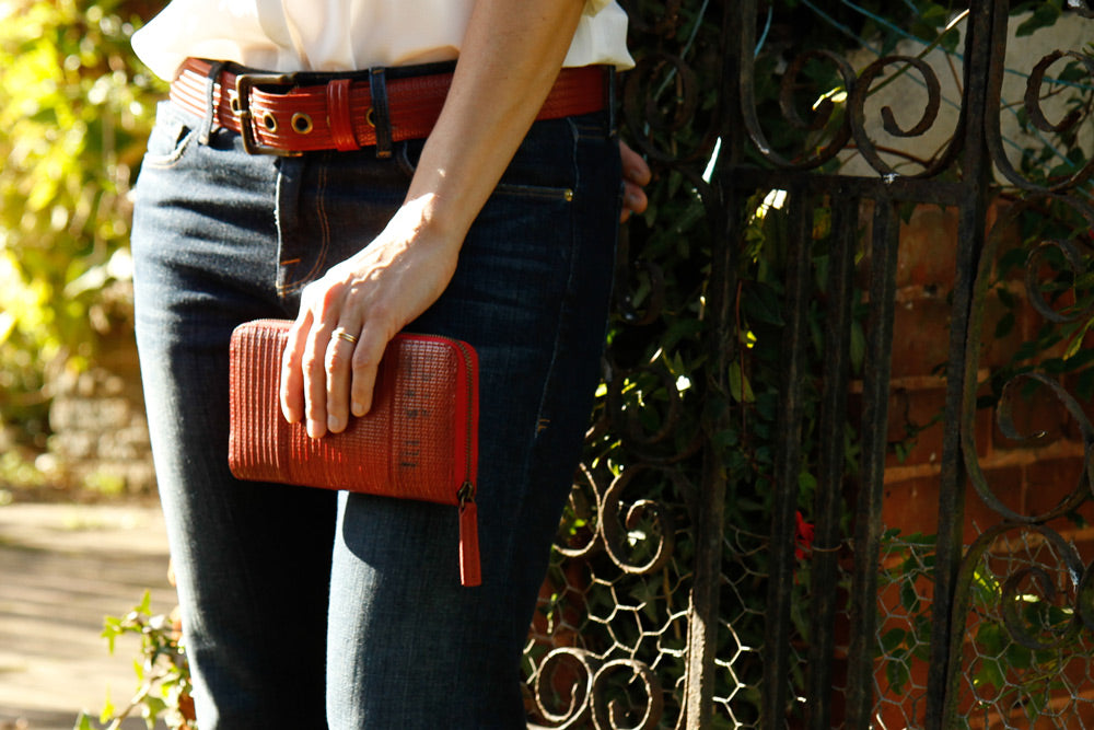 PURSE - DESIGN UPCYCLE | RED