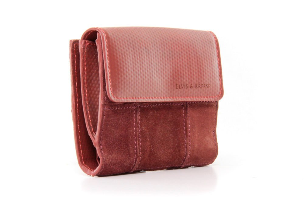 FOLDING PURSE - BLACK | BURGUNDY