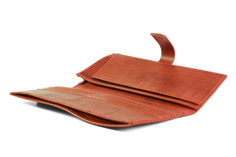 TRAVEL WALLET FIRE & HIDE | COGNAC