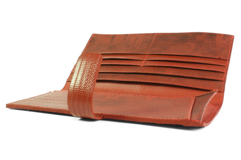 TRAVEL WALLET FIRE & HIDE | COGNAC