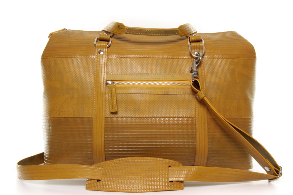 FIRE-HOSE GLADSTONE BAG | YELLOW