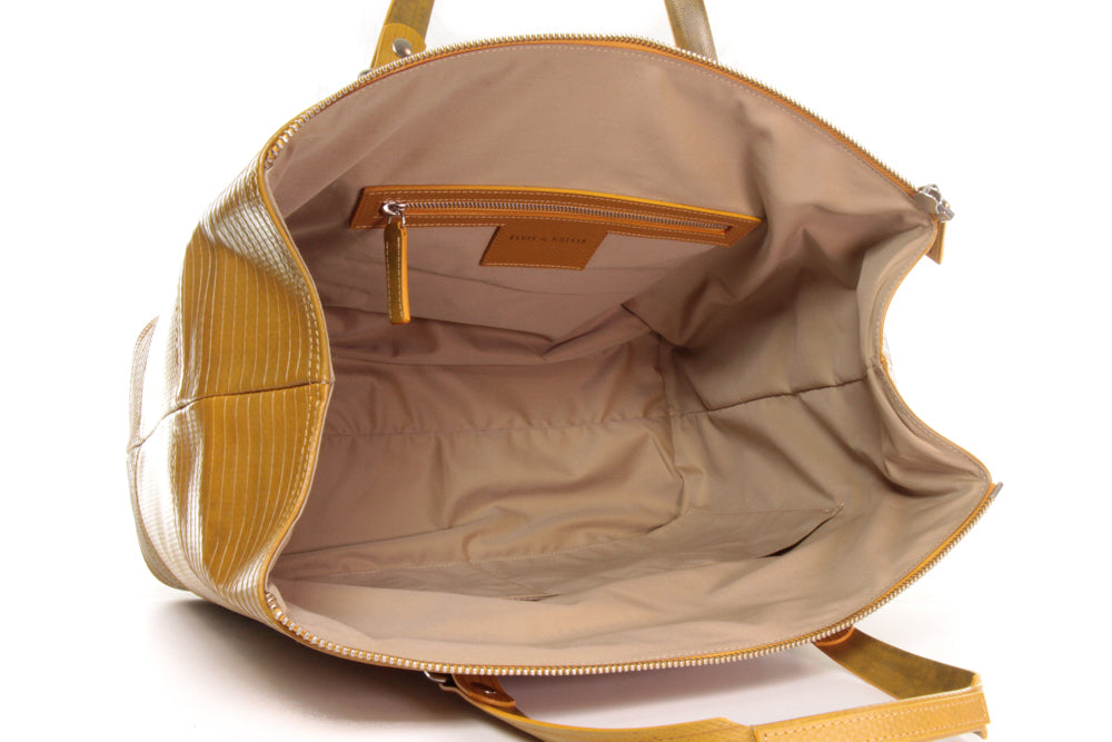 FIRE-HOSE GLADSTONE BAG | YELLOW