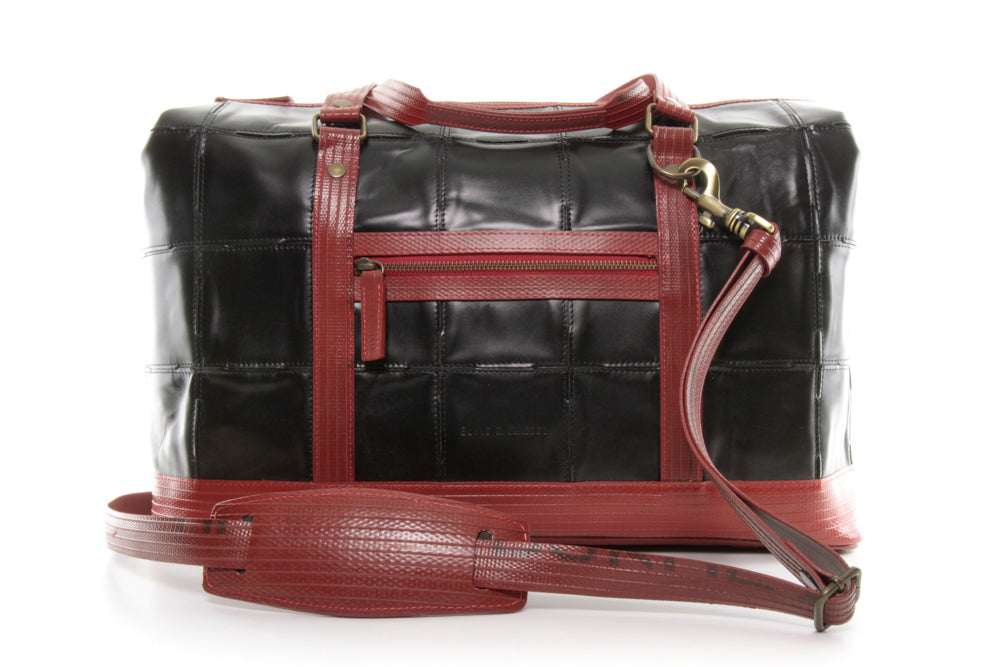 GLADSTONE BAG | BLACK RED