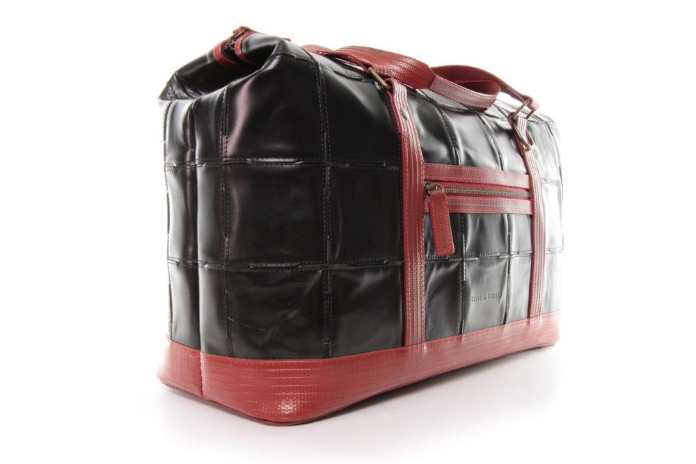 GLADSTONE BAG | BLACK RED