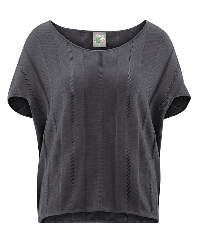 Wendie -  maglia in cotone organico e canapa