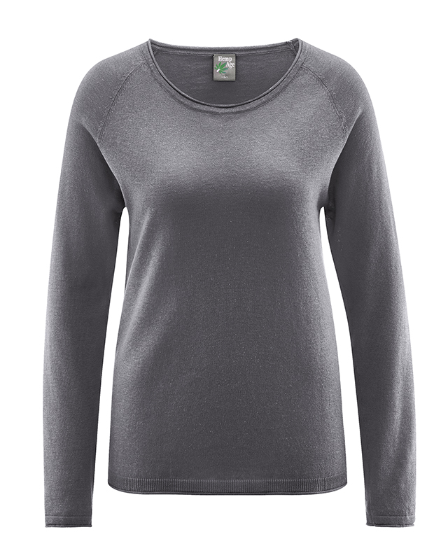 Pullover donna cotone biologico e canapa