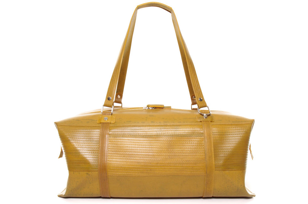 Weekend Bag - Upcycling e design | Yellow