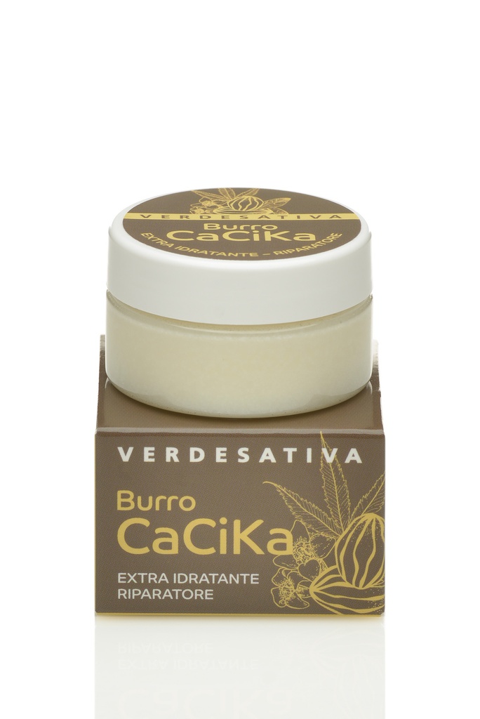 Burro CaCiKa - realizzato con olio canapa, olio di cisto e Karitè