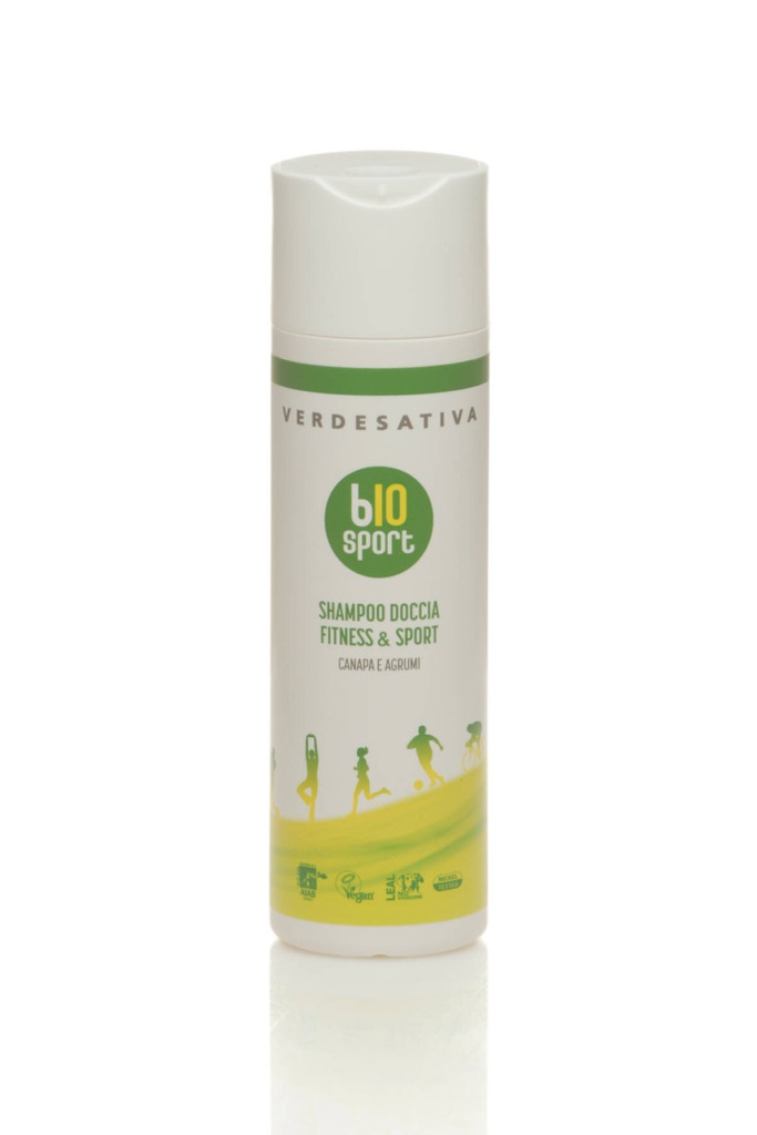 Shampoo Doccia Fitness & Sport- 100% naturale e bio degradabile