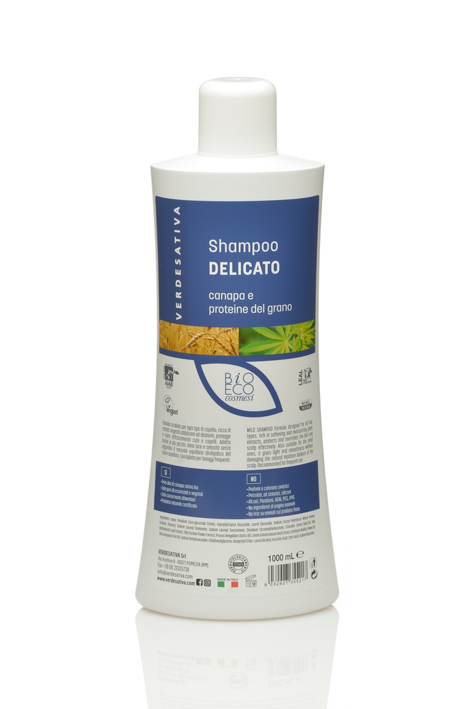 Shampoo Delicato - conf. Famiglia - Ricarica 1 litro