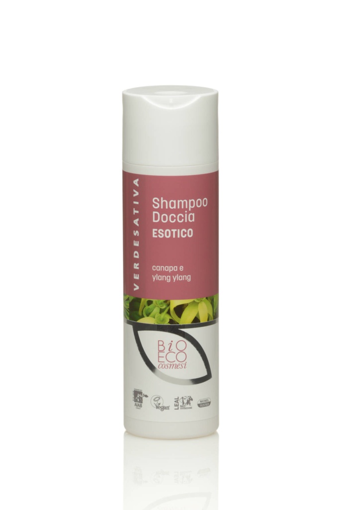 Shampoo Doccia - canapa e Ylang Ylang - Esotico