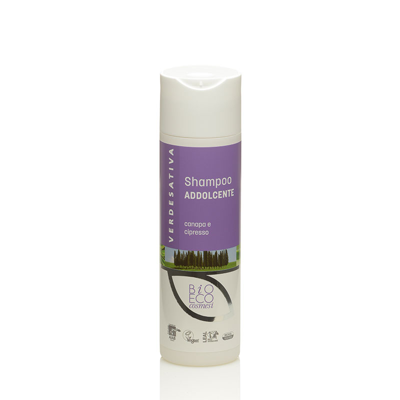 Shampoo addolcente -100% naturale e bio degradabile