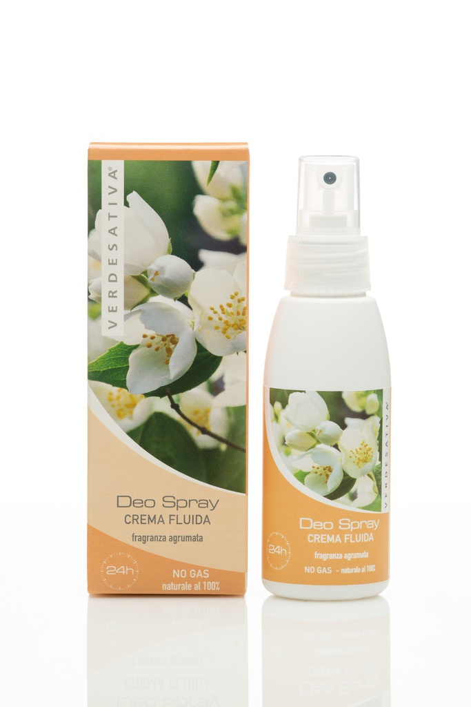 Deodorante Spray (no gas) - emulsione fluida agrumata 100%naturale