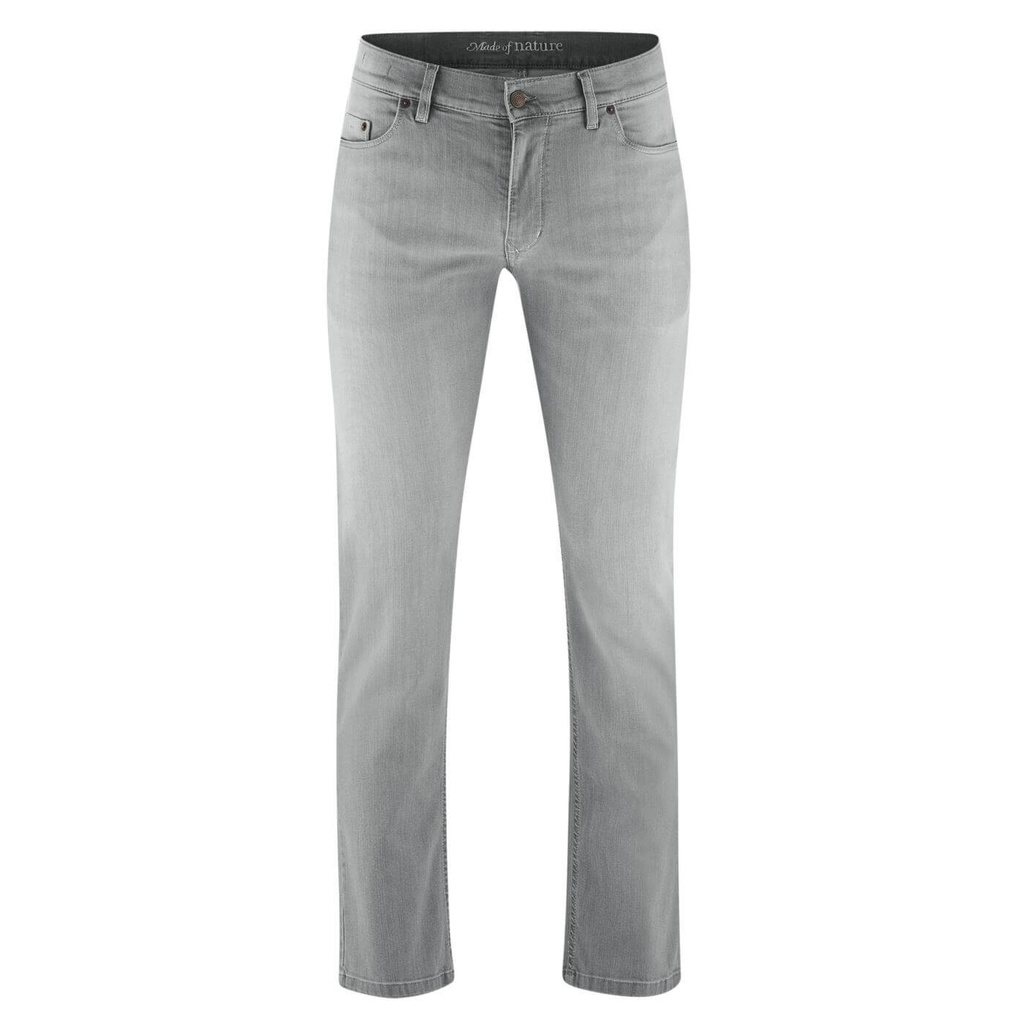 Jeans uomo cotone bio -Grigio-30R