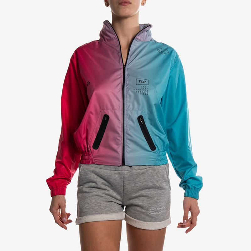 Gradient Windbreaker Fucsia