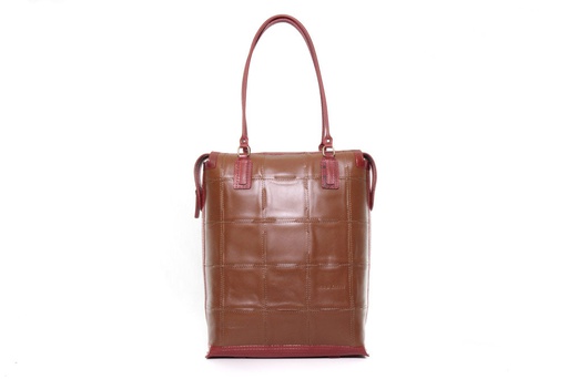 FIRE & HIDE DUTCH TOTE - COGNAC