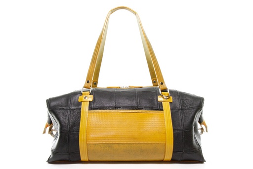 WEEKEND BAG - FIRE&HIDE | YELLOW BLACK