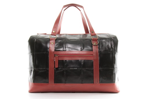 GLADSTONE BAG | BLACK RED