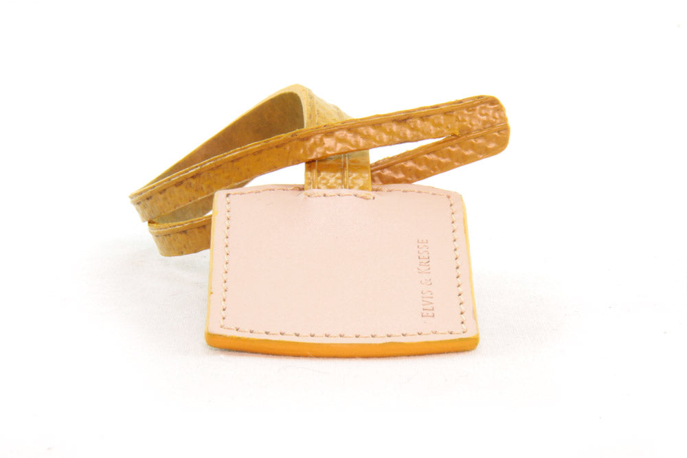 FIRE & HIDE BAG CHARM | YELLOW