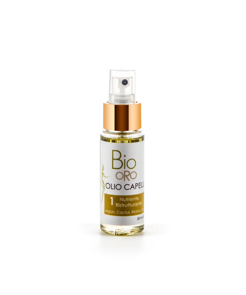 LINEA Bio oRo - Olio capelli Spray Nutriente / Ristrutturante
