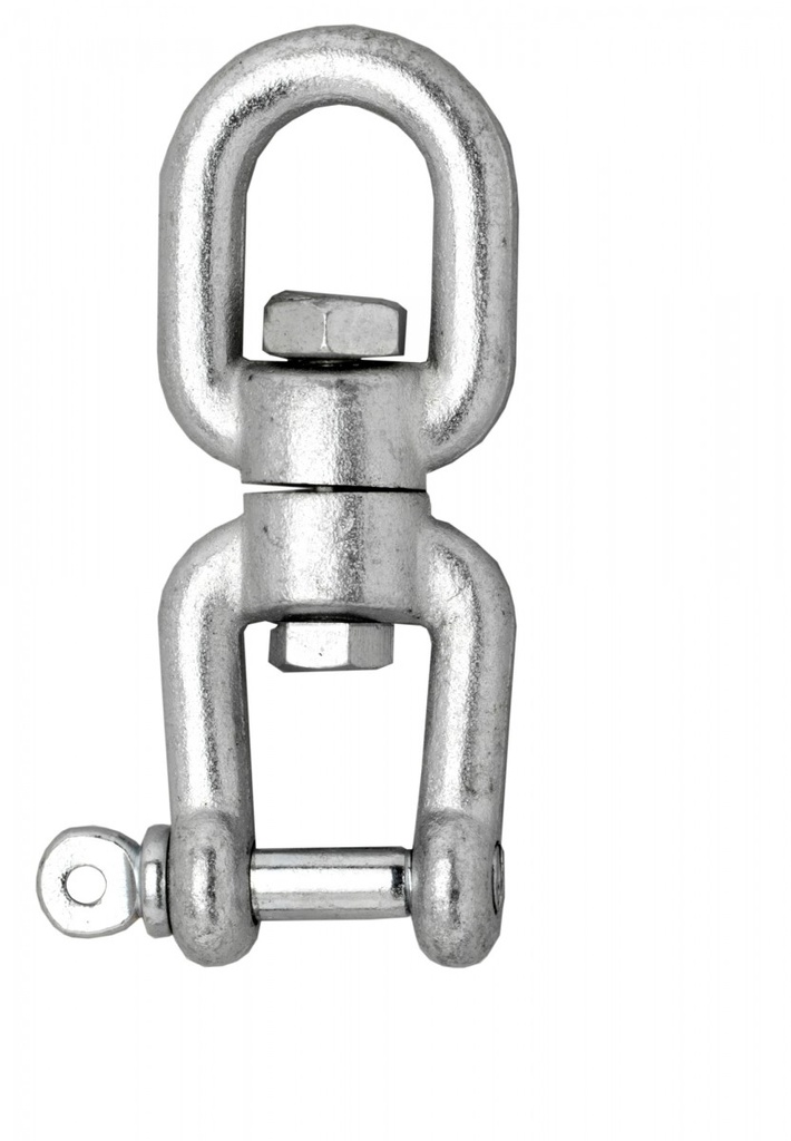 Safety Swivel Silver- Perno girevole in acciaio