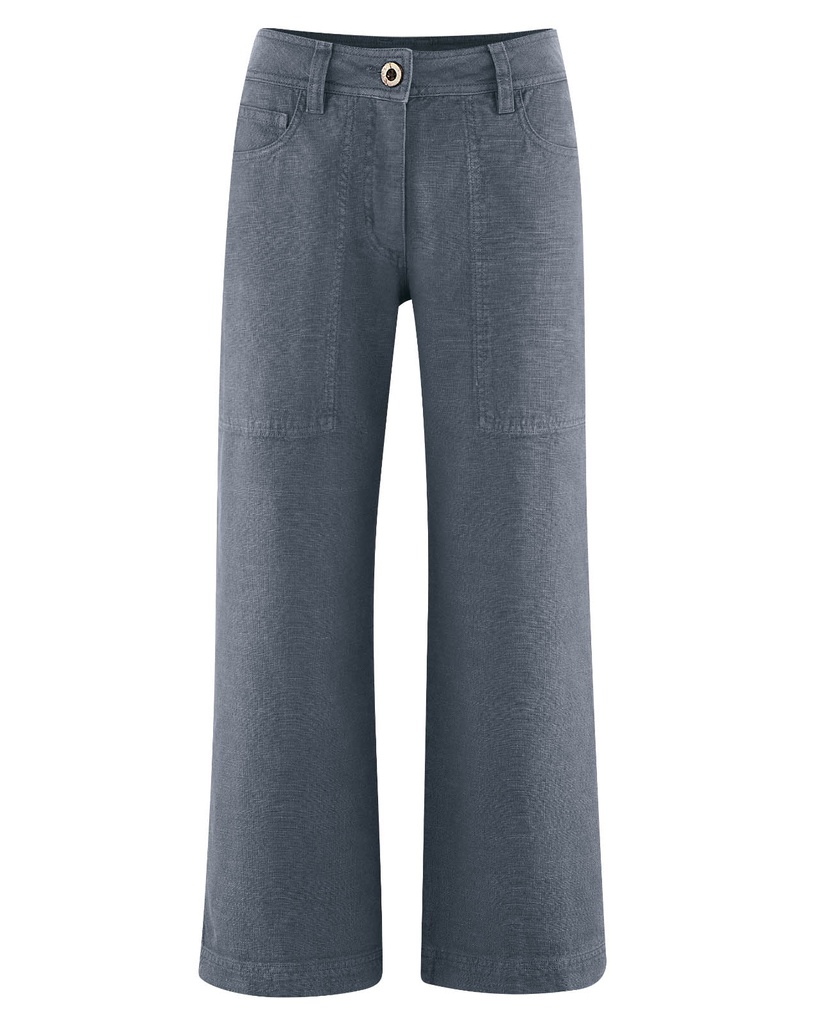 Pantaloni Culotte canapa e cotone biologico