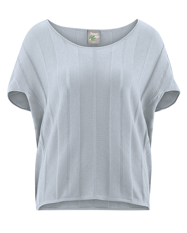 Wendie -  maglia in cotone organico e canapa