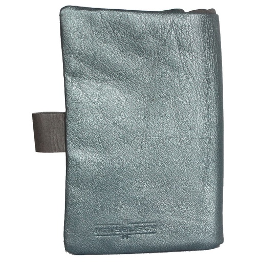 [MARGE-UPC-BER-SIL] Wallet Berlin - Rfid - Upcycling Silver