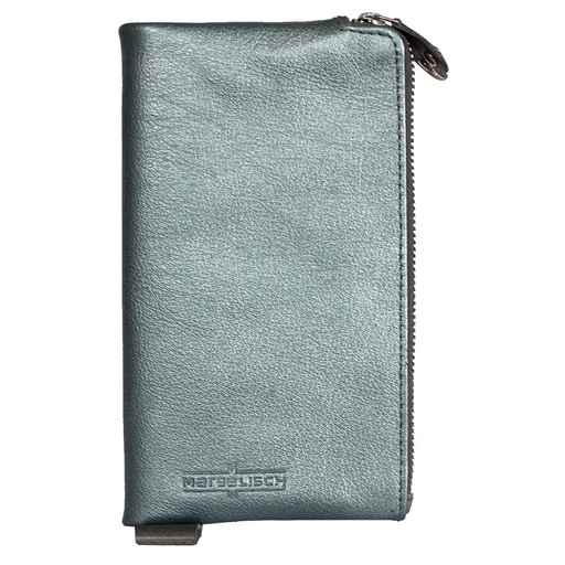 [MARGE-UPC-LON-SIL] Wallet London - Rfid - Upcycling Pelle