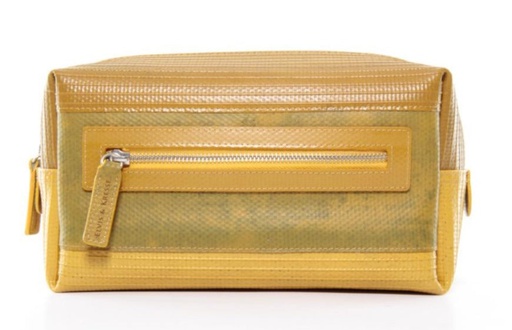 [KRES-WASII-YEL] Large Washbag II -  luxury sostenibile