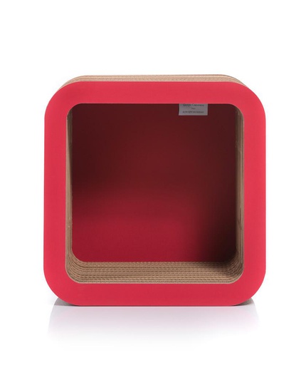 [MOR-RED-ELE-45] PREZZO SU RICHIESTA - Arredamento Modulare in cartone Moretto 45 - Rosso Elegante