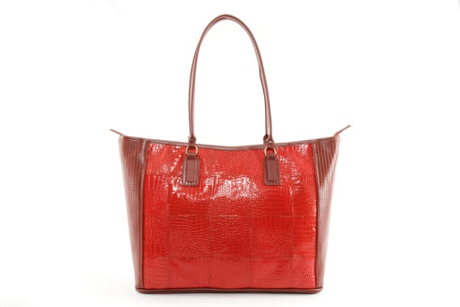 [KRES-HF-TOTE-REDR] FIRE & HIDE TOTE BAG - BLACK RED (copia)