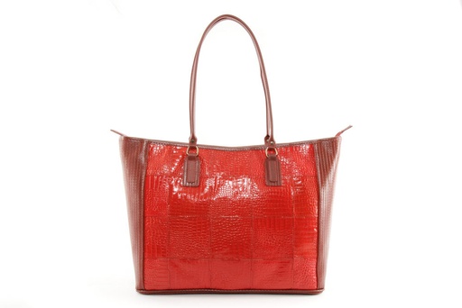 [KRES-HF-TOTE-REDR] FIRE & HIDE TOTE BAG - RED RED