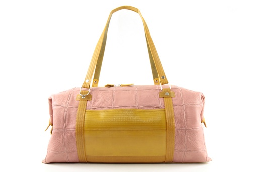 [KRES-WEEK-PINK] WEEKEND BAG - FIRE&HIDE | YELLOW BLACK (copia)