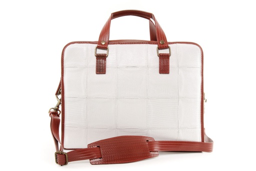 [KRE-BRIEF-WHI] FIRE & HIDE COMPACT BRIEFCASE | MILK (copia)