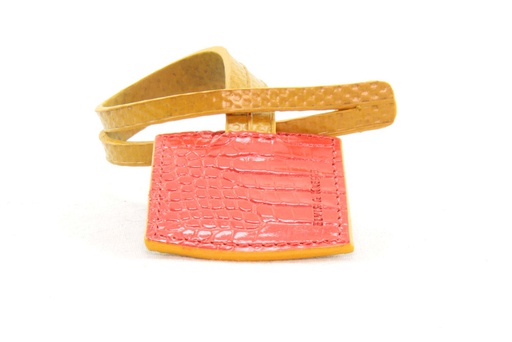 [KRE-CHARME-RED] FIRE & HIDE BAG CHARM | CINNAMON (copia)