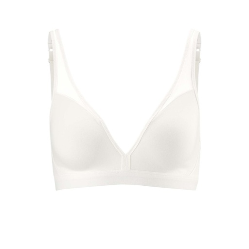 Reggiseno retrò bianco - cotone bio