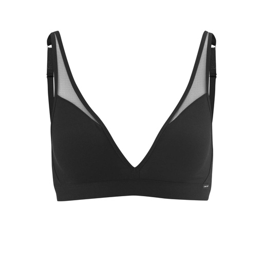 Reggiseno retrò nero - cotone bio