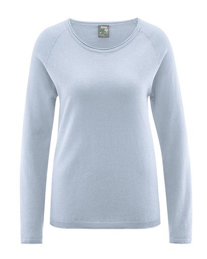 Pullover donna cotone biologico e canapa