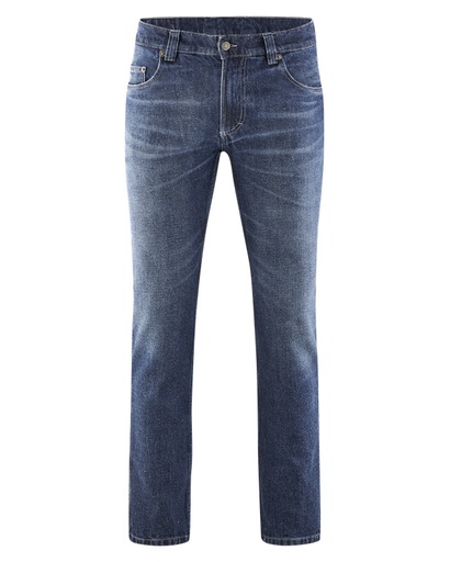 [BN510-29-32] Denim Blu Jeans in canapa e cotone bio