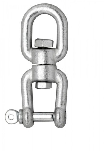 [SIES-WS-10] Safety Swivel Silver- Perno girevole in acciaio